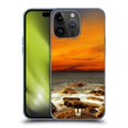 thumbnail image 1 of Head Case Designs Beautiful Beaches Red Sky Rocky Seashore Soft Gel Case Compatible with Apple iPhone 15 Pro Max, 1 of 7