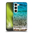 thumbnail image 1 of Head Case Designs Beautiful Beaches Transparent Seawaves Hard Back Case Compatible with Samsung Galaxy S23 5G, 1 of 7