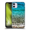 thumbnail image 1 of Head Case Designs Beautiful Beaches Transparent Seawaves Soft Gel Case Compatible with Apple iPhone 11, 1 of 7