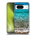 thumbnail image 1 of Head Case Designs Beautiful Beaches Transparent Seawaves Soft Gel Case Compatible with Google Pixel 8, 1 of 7