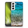thumbnail image 1 of Head Case Designs Beautiful Beaches Transparent Seawaves Soft Gel Case Compatible with Samsung Galaxy S22 5G, 1 of 7
