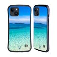 thumbnail image 1 of Head Case Designs Beautiful Beaches Tropical Sandy Beach Malcapuya Hybrid Case Compatible with Apple iPhone 15 Plus, 1 of 7