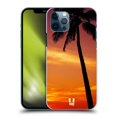 thumbnail image 1 of Head Case Designs Beautiful Beaches Tropical Sunset Under The Red Sky Hard Back Case Compatible with Apple iPhone 12 / iPhone 12 Pro, 1 of 7