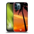 thumbnail image 1 of Head Case Designs Beautiful Beaches Tropical Sunset Under The Red Sky Soft Gel Case Compatible with Apple iPhone 12 Pro Max, 1 of 7