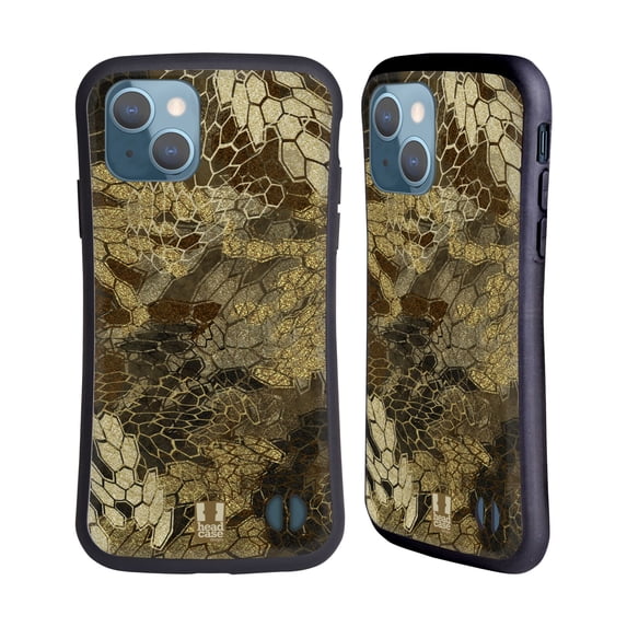 Head Case Designs Camouflage Hunting Duck/Waterfowl Flight View Hybrid Case Compatible with Apple iPhone 13