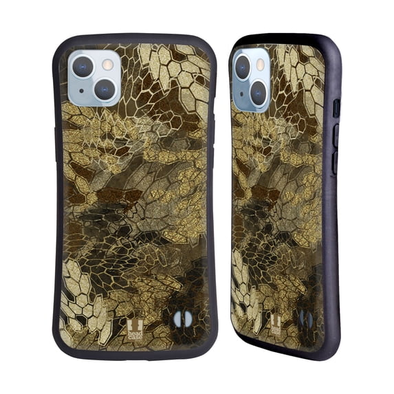 Head Case Designs Camouflage Hunting Duck/Waterfowl Flight View Hybrid Case Compatible with Apple iPhone 14 Plus
