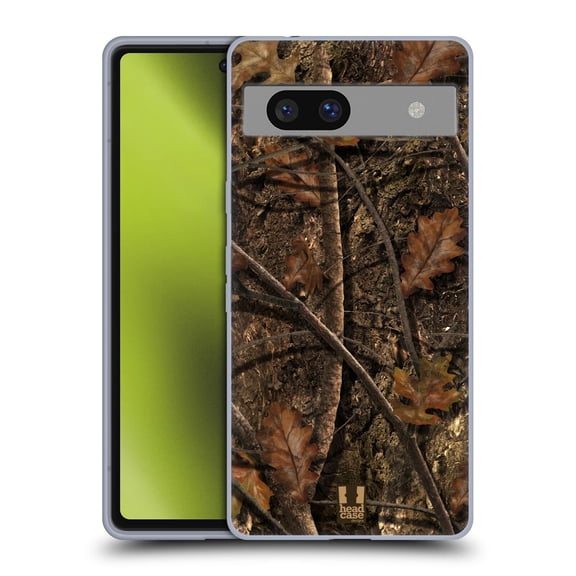 Head Case Designs Camouflage Hunting Fall Deer Hunt Soft Gel Case Compatible with Google Pixel 7a
