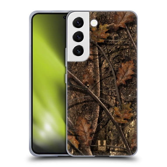 Head Case Designs Camouflage Hunting Fall Deer Hunt Soft Gel Case Compatible with Samsung Galaxy S22 5G