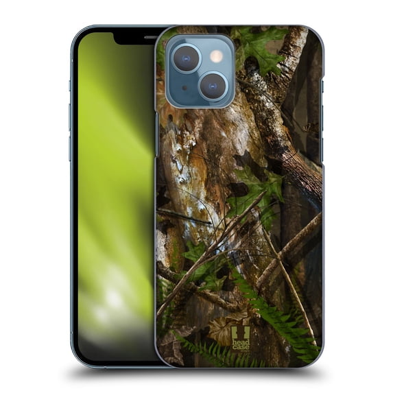 Head Case Designs Camouflage Hunting Hardwood Turkey Hunt Hard Back Case Compatible with Apple iPhone 13