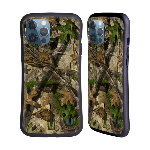 Head Case Designs Camouflage Hunting Oak Turkey Hunt Hybrid Case Compatible with Apple iPhone 12 Pro Max