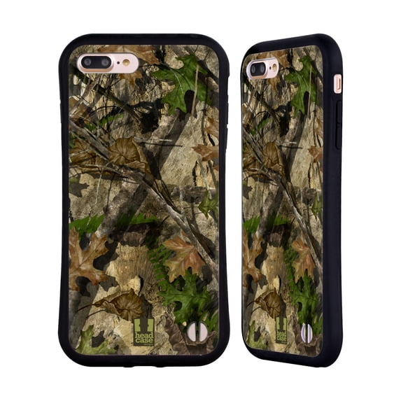 Head Case Designs Camouflage Hunting Oak Turkey Hunt Hybrid Case Compatible with Apple iPhone 7 Plus / iPhone 8 Plus