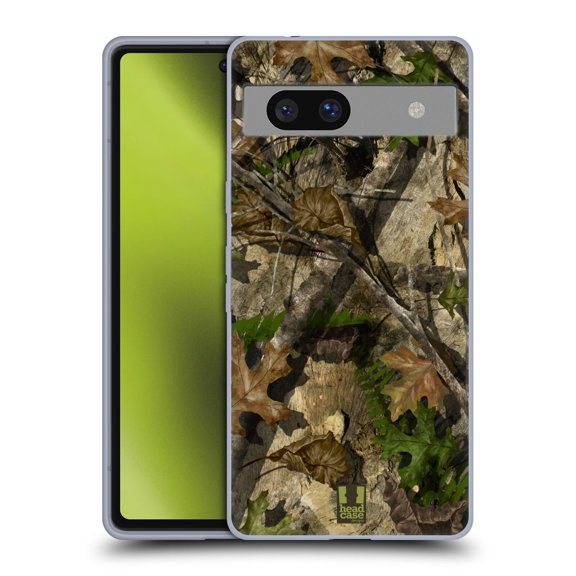 Head Case Designs Camouflage Hunting Oak Turkey Hunt Soft Gel Case Compatible with Google Pixel 7a