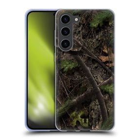 Head Case Designs Camouflage Hunting Pinewoods Turkey Hunt Soft Gel Case Compatible with Samsung Galaxy S23+ 5G