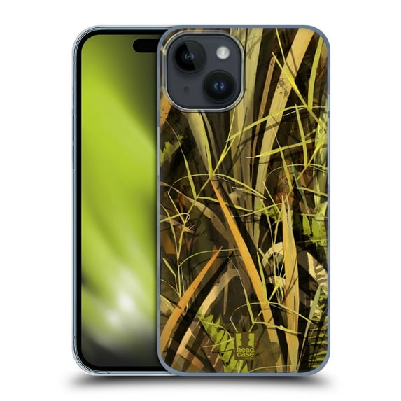 Head Case Designs Camouflage Hunting Wet Duck/Waterfowl Season Hard Back Case Compatible with Apple iPhone 15