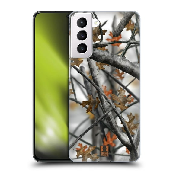 Head Case Designs Camouflage Hunting Winter Deer Hunt Hard Back Case Compatible with Samsung Galaxy S21 5G
