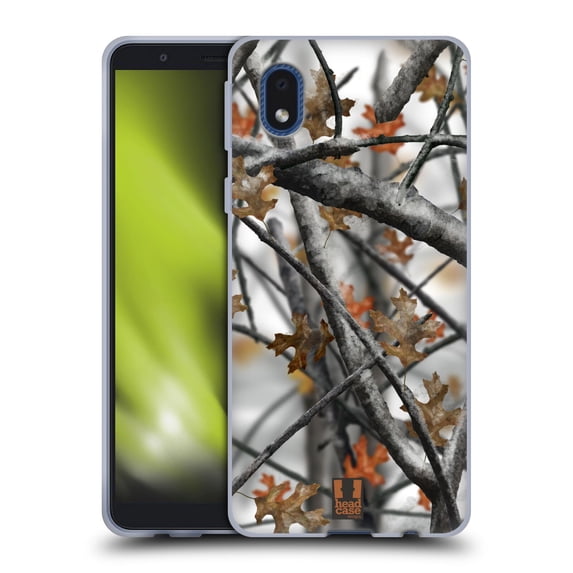 Head Case Designs Camouflage Hunting Winter Deer Hunt Soft Gel Case Compatible with Samsung Galaxy A01 Core (2020)