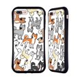 thumbnail image 1 of Head Case Designs Dog Breed Patterns 2 Akita Hybrid Case Compatible with Apple iPhone 7 Plus / iPhone 8 Plus, 1 of 7