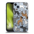 thumbnail image 1 of Head Case Designs Dog Breed Patterns 2 Great Dane Soft Gel Case Compatible with Apple iPhone 14 Plus, 1 of 7