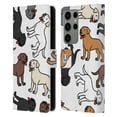 thumbnail image 1 of Head Case Designs Dog Breed Patterns 2 Labrador Retriever Leather Book Wallet Case Cover Compatible with Samsung Galaxy S23 Ultra 5G, 1 of 6