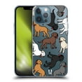 thumbnail image 1 of Head Case Designs Dog Breed Patterns 2 Labrador Retriever Soft Gel Case Compatible with Apple iPhone 13 Pro Max, 1 of 7