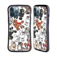 thumbnail image 1 of Head Case Designs Dog Breed Patterns 2 Miniature Poodle Hybrid Case Compatible with Apple iPhone 13 Pro Max, 1 of 7