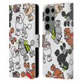 thumbnail image 1 of Head Case Designs Dog Breed Patterns 2 Miniature Poodle Leather Book Wallet Case Cover Compatible with Samsung Galaxy S23 Ultra 5G, 1 of 6