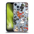 thumbnail image 1 of Head Case Designs Dog Breed Patterns 2 Miniature Poodle Soft Gel Case Compatible with Apple iPhone 14 Plus, 1 of 7