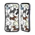 thumbnail image 1 of Head Case Designs Dog Breed Patterns 2 Miniature Schnauzer Hybrid Case Compatible with Apple iPhone 14 Plus, 1 of 7