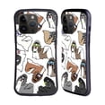 thumbnail image 1 of Head Case Designs Dog Breed Patterns 2 Shih Tzu Hybrid Case Compatible with Apple iPhone 15 Pro Max, 1 of 7