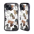 thumbnail image 1 of Head Case Designs Dog Breed Patterns 2 Shih Tzu Hybrid Case Compatible with Apple iPhone 15, 1 of 7