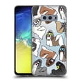 thumbnail image 1 of Head Case Designs Dog Breed Patterns 2 Shih Tzu Soft Gel Case Compatible with Samsung Galaxy S10e, 1 of 7