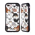 thumbnail image 1 of Head Case Designs Dog Breed Patterns 3 Australian Shepherd Hybrid Case Compatible with Apple iPhone 7 Plus / iPhone 8 Plus, 1 of 7