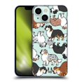 thumbnail image 1 of Head Case Designs Dog Breed Patterns 3 Australian Shepherd Soft Gel Case Compatible with Apple iPhone 13 Mini, 1 of 7
