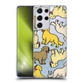 thumbnail image 1 of Head Case Designs Dog Breed Patterns 3 Golden Retriever Soft Gel Case Compatible with Samsung Galaxy S21 Ultra 5G, 1 of 7