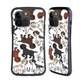 thumbnail image 1 of Head Case Designs Dog Breed Patterns 3 Pointer Hybrid Case Compatible with Apple iPhone 15 Pro Max, 1 of 7