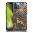 thumbnail image 1 of Head Case Designs Dog Breed Patterns 3 Vizslas Soft Gel Case Compatible with Apple iPhone 13 Pro Max, 1 of 7