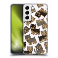thumbnail image 1 of Head Case Designs Dog Breed Patterns 3 Yorkshire Terrier Soft Gel Case Compatible with Samsung Galaxy S22 5G, 1 of 7