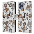 thumbnail image 1 of Head Case Designs Dog Breed Patterns Beagle Leather Book Wallet Case Cover Compatible with Apple iPhone 14, 1 of 6