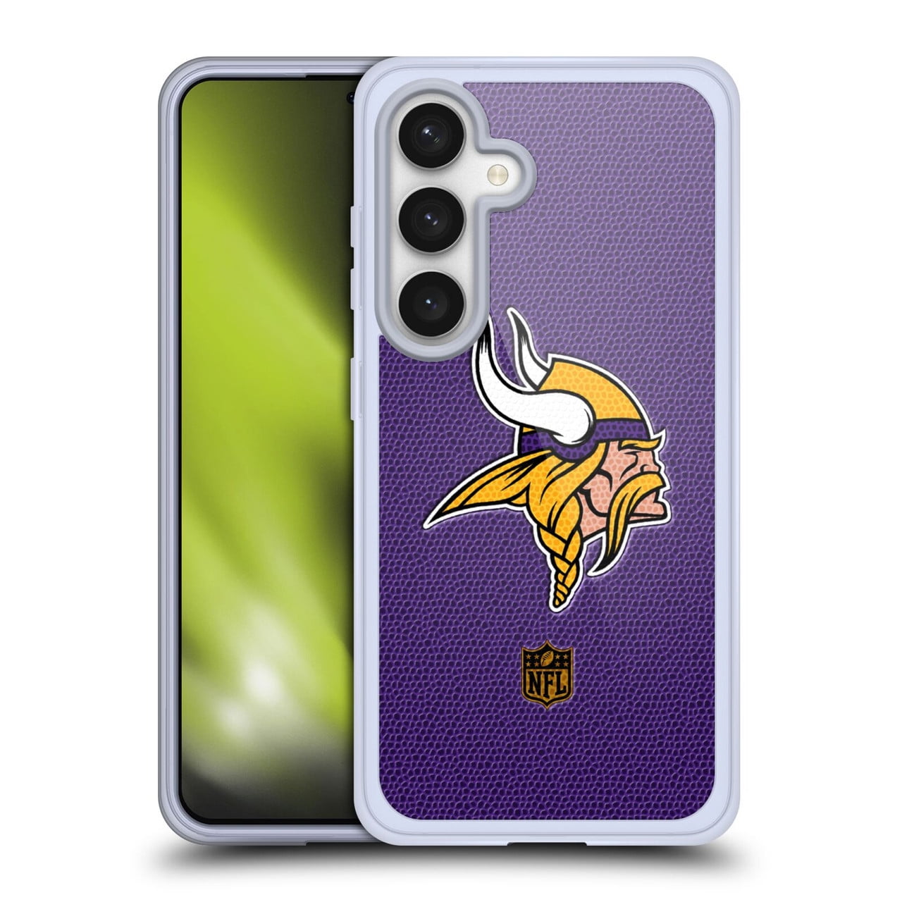 Head Case Designs NFL Minnesota Vikings Logo Football Soft Gel Case for Samsung Galaxy S24 5G