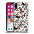 thumbnail image 1 of Head Case Designs Dog Breed Patterns Beagle Soft Gel Case Compatible with Apple iPhone X / iPhone XS, 1 of 7