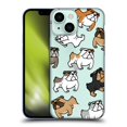 thumbnail image 1 of Head Case Designs Dog Breed Patterns Bulldog Soft Gel Case Compatible with Apple iPhone 13 Mini, 1 of 7