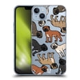 thumbnail image 1 of Head Case Designs Dog Breed Patterns Bullmastiff Soft Gel Case Compatible with Apple iPhone 14 Plus, 1 of 7