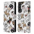 thumbnail image 1 of Head Case Designs Dog Breed Patterns Chihuahua Leather Book Wallet Case Cover Compatible with Samsung Galaxy S22+ 5G, 1 of 6