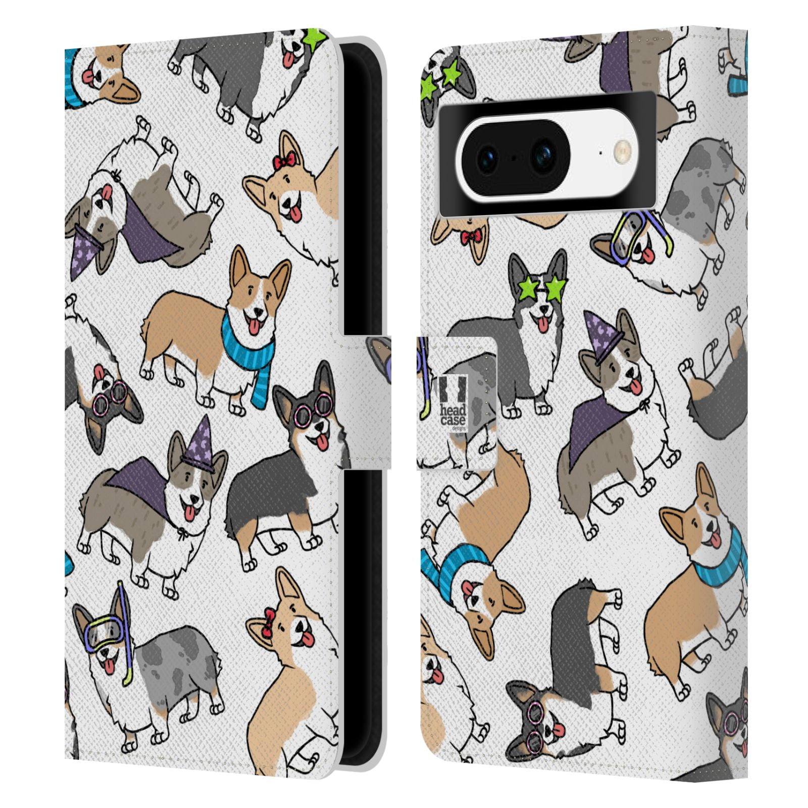 Corgi Phone Case Wallet - Tri Corgi Phone Case Wallet - Tri