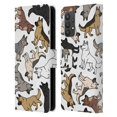 thumbnail image 1 of Head Case Designs Dog Breed Patterns German Shepherd Leather Book Wallet Case Cover Compatible with Samsung Galaxy A32 5G / M32 5G (2021), 1 of 6
