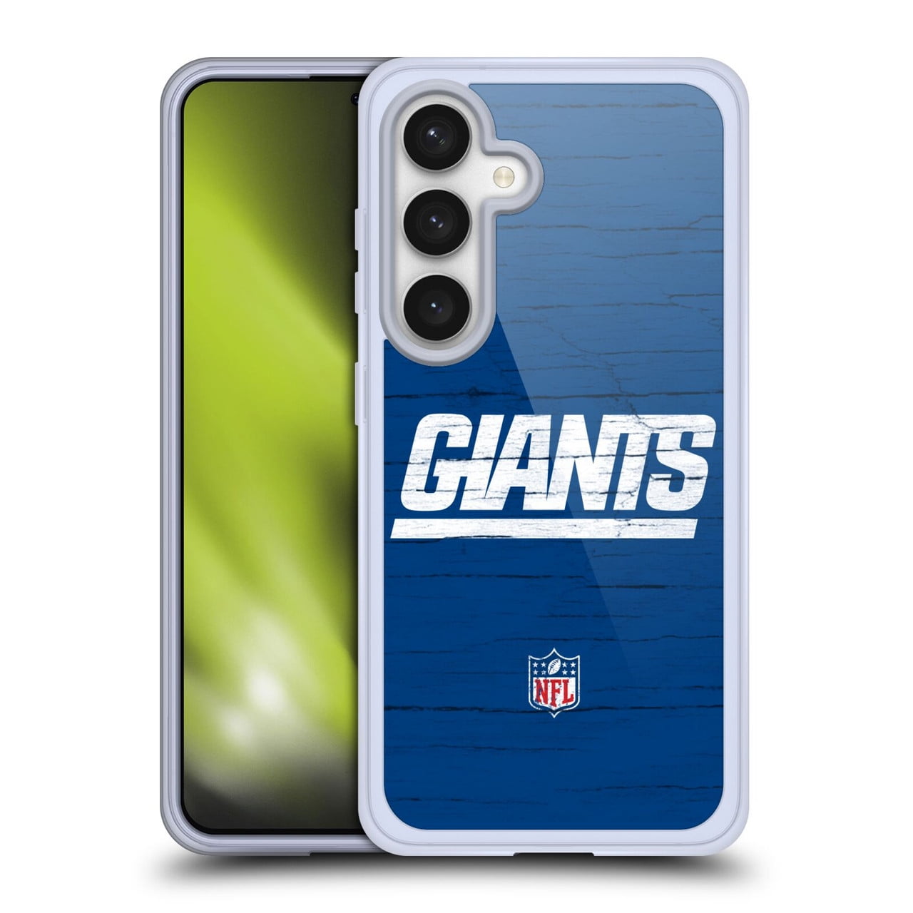 Head Case Designs NFL New York Giants Logo Distressed Look Soft Gel Case for Samsung Galaxy S24 5G