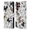 thumbnail image 1 of Head Case Designs Dog Breed Patterns Siberian Husky Leather Book Wallet Case Cover Compatible with Samsung Galaxy S22 Ultra 5G, 1 of 6