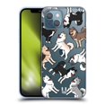 thumbnail image 1 of Head Case Designs Dog Breed Patterns Siberian Husky Soft Gel Case Compatible with Apple iPhone 13, 1 of 7