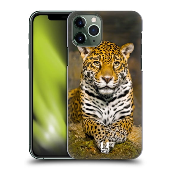 Head Case Designs Famous Animals Adult Female Jaguar Hard Back Case Compatible with Apple iPhone 11 Pro
