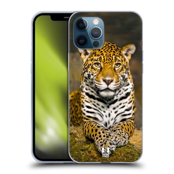 Head Case Designs Famous Animals Adult Female Jaguar Soft Gel Case Compatible with Apple iPhone 12 Pro Max